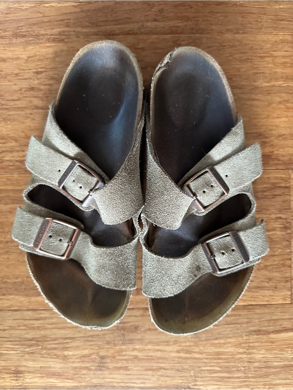 Birkenstock Women’s Suede Arizona Sandals Size 35